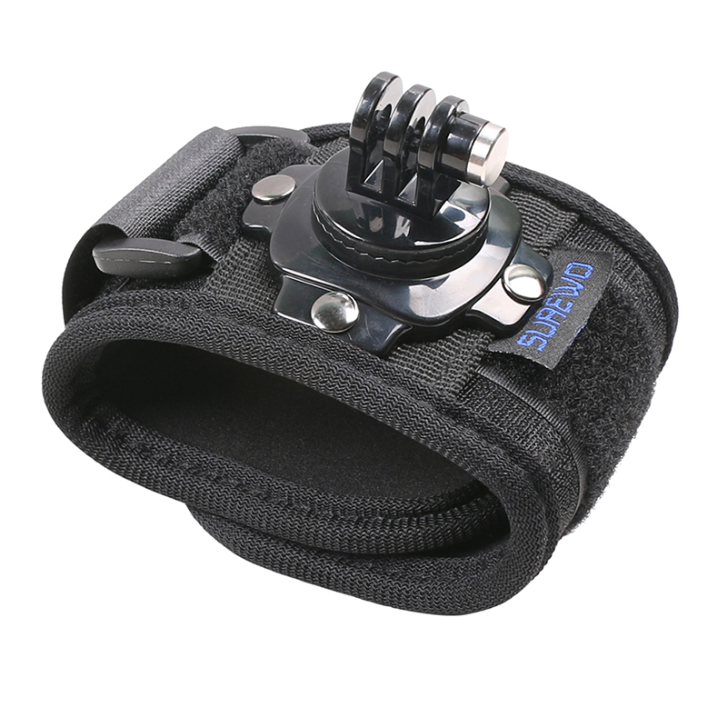 Gopro Action Camera Hero 12 Black - Uchwyt na nadgarstek SUREWO kompatybilny z