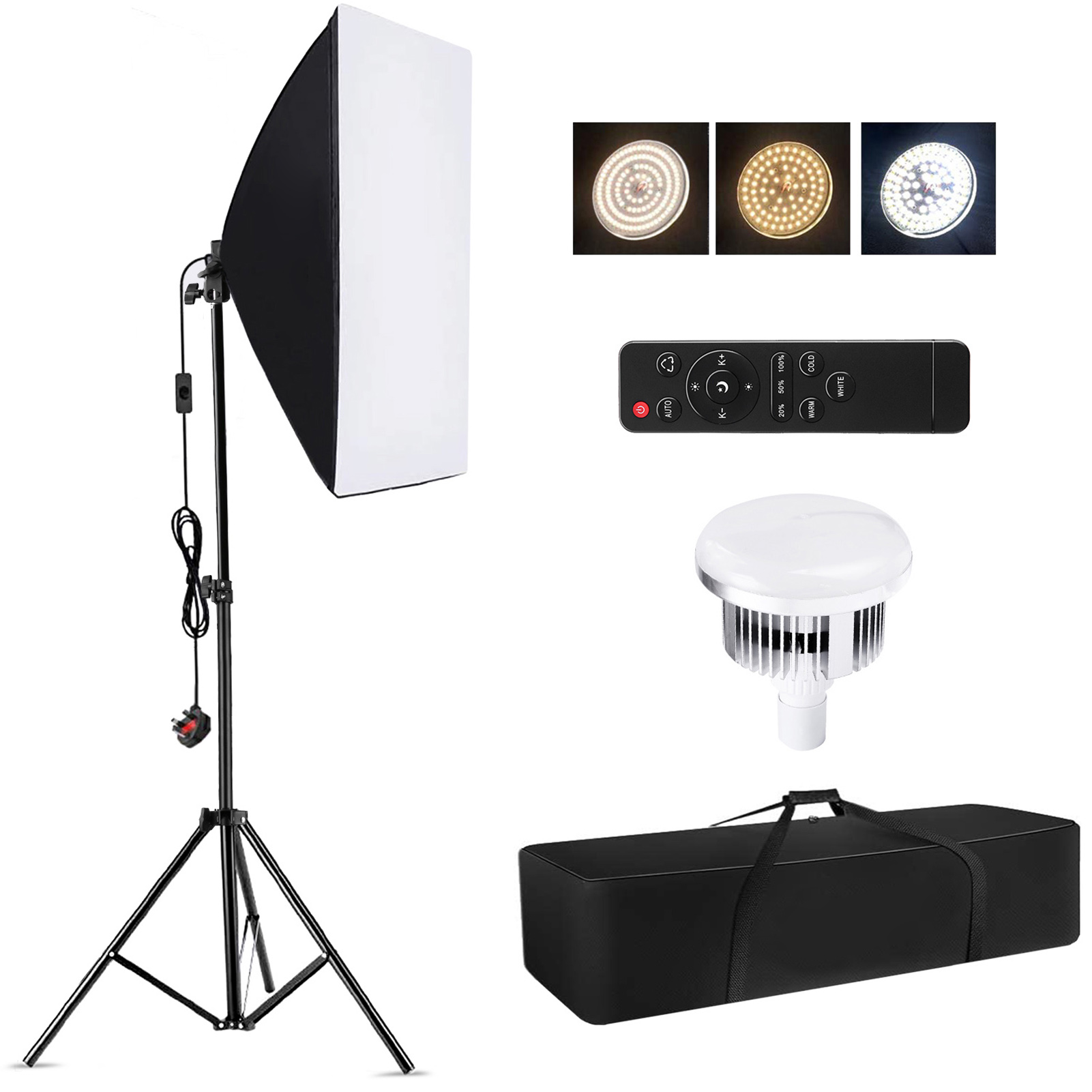 Photography Lighting Set Up - Zestaw oświetleniowy do fotografii studyjnej Camnoon