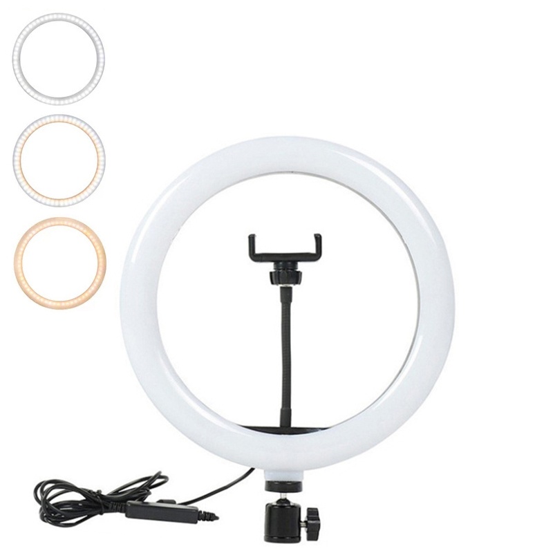 Photography Lighting Spotlight - Lampa wideo 16/26/33cm, pierścieniowa lampa LED