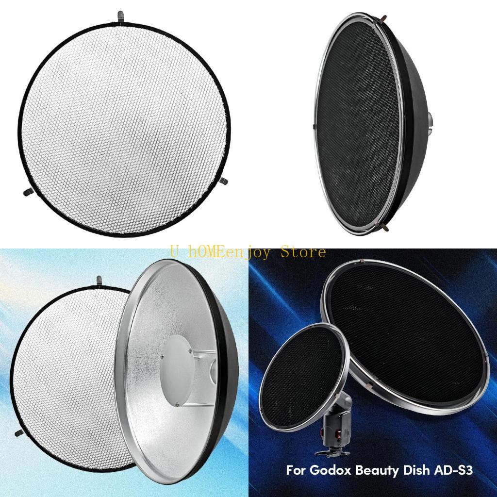 Photography Lighting Beauty Dish - B0KF Dyfuzor z siatką Flash Beauty
