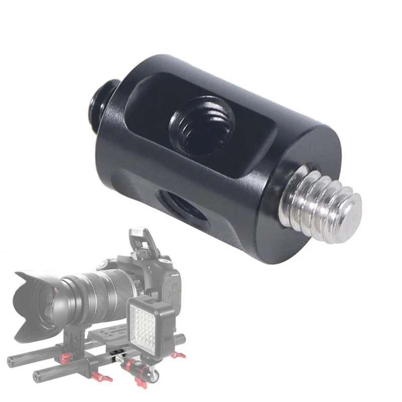Photography Lighting Youtube - Aluminiowy adapter łączący z gwintem 1/4