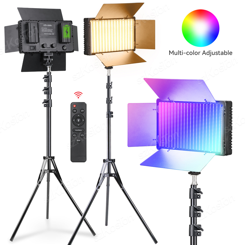 Photography Lighting Youtube - RGB Fotografia wideo LED Panel światła