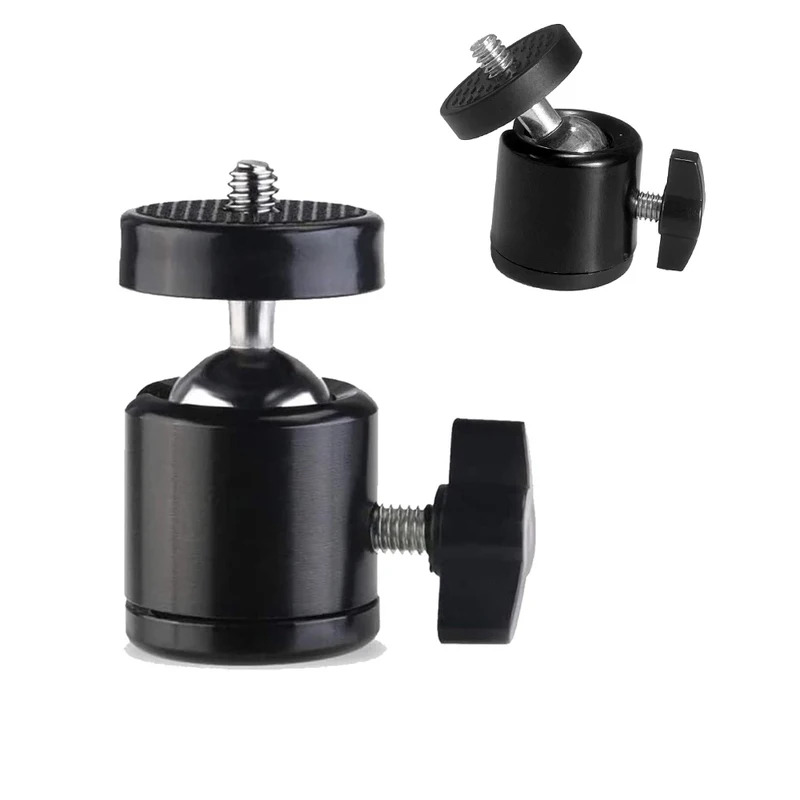 Photography Video Lighting Kit With Adjustable Tripod Stand - Głowica kulowa z mocowaniem na gorącą