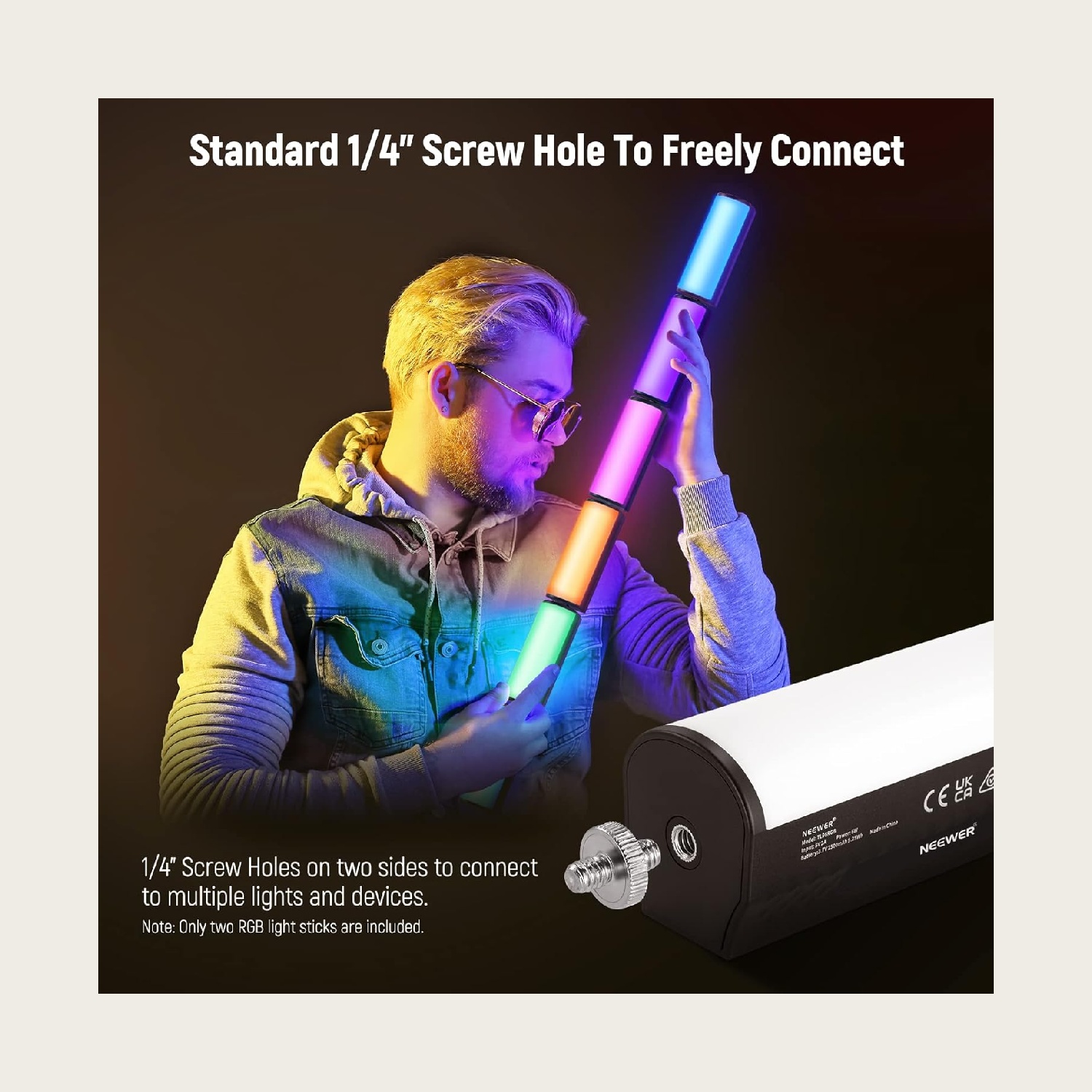 NEEWER Zestaw 2 szt. 360 °   P – Photography Lighting Youtube recenzja i cena