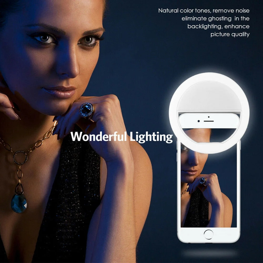 Przenośna lampa pierścieniowa  – Photography Lighting Spotlight recenzja i cena