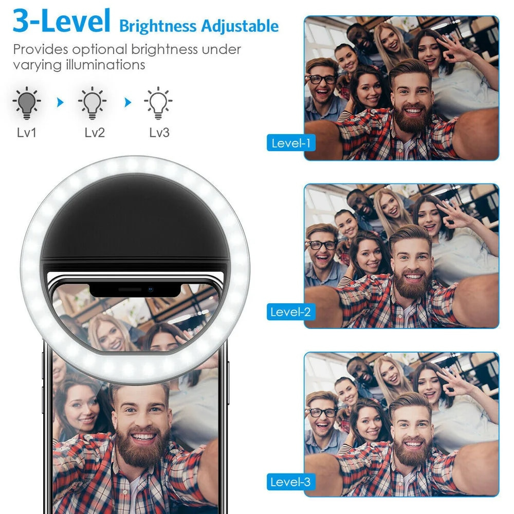 LED Lampa do Selfie z Ładowani – Photography Lighting Spotlight recenzja i cena