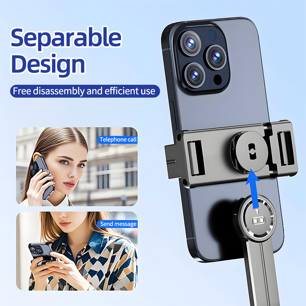 Składany kijek do selfie z pod – Photography Video Lighting Kit With Adjustable Tripod Stand recenzja i cena