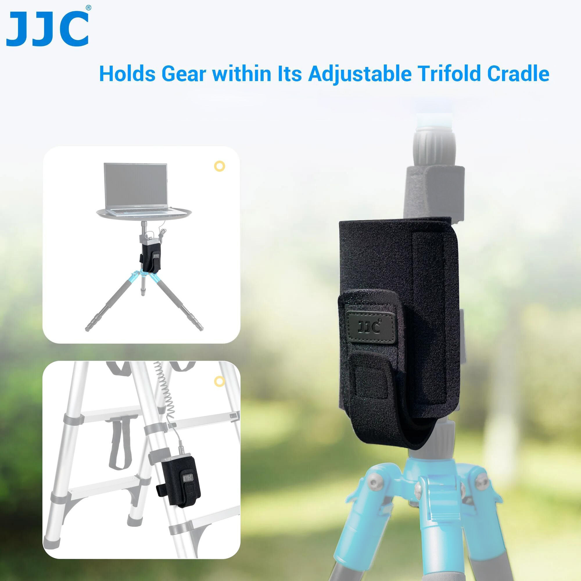 JJC Equipment Pasek montażowy  – Photography Video Lighting Kit With Adjustable Tripod Stand recenzja i cena