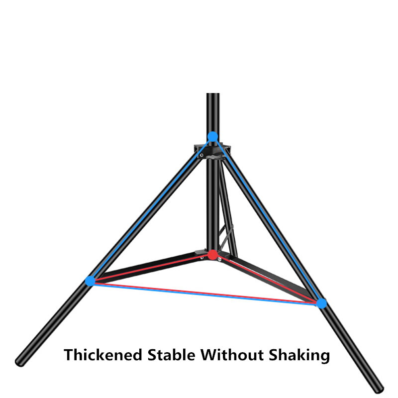 200cm 160cm 50cm statyw fotogr – Photography Video Lighting Kit With Adjustable Tripod Stand recenzja i cena