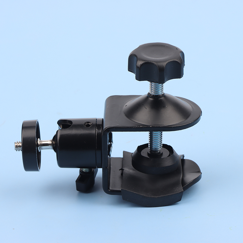 Metalowy zacisk z obrotem 360  – Photography Video Lighting Kit With Adjustable Tripod Stand recenzja i cena