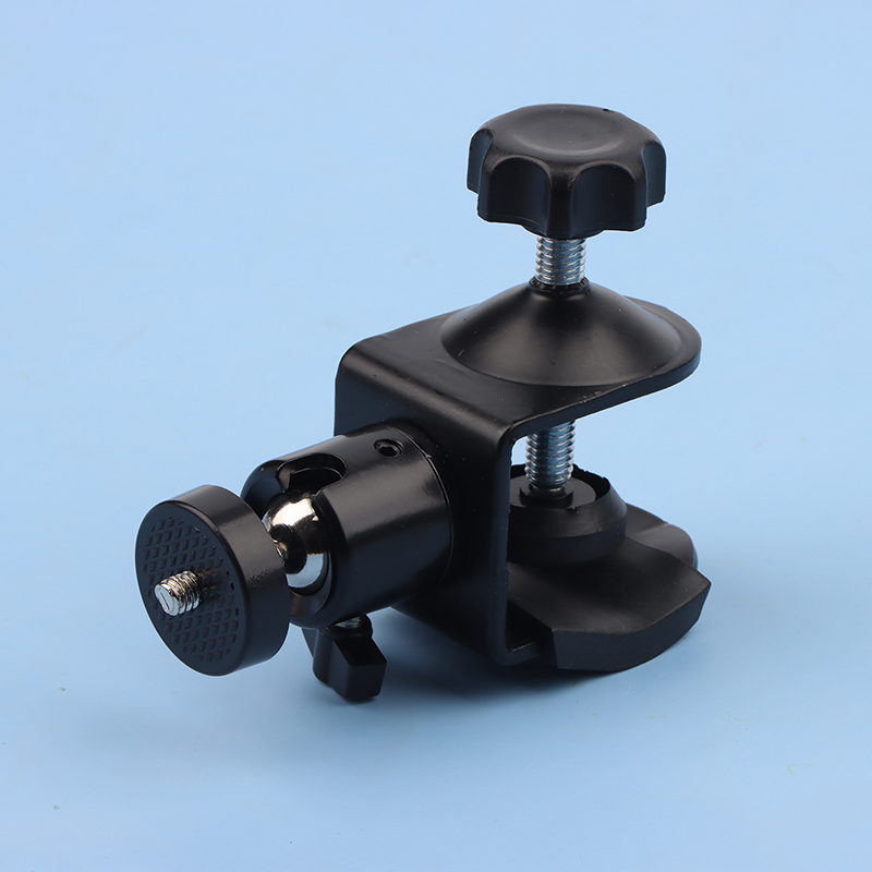 Metalowy zacisk z obrotem 360  – Photography Video Lighting Kit With Adjustable Tripod Stand recenzja i cena