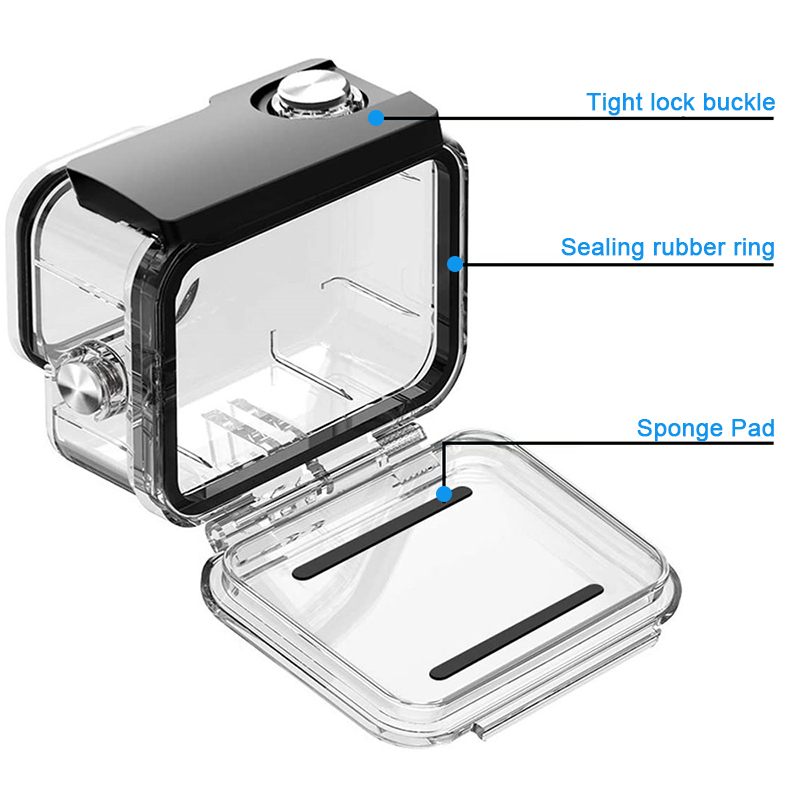 Wodoodporne etui 60M do GoPro  – Gopro Action Camera Hero 12 Black recenzja i cena
