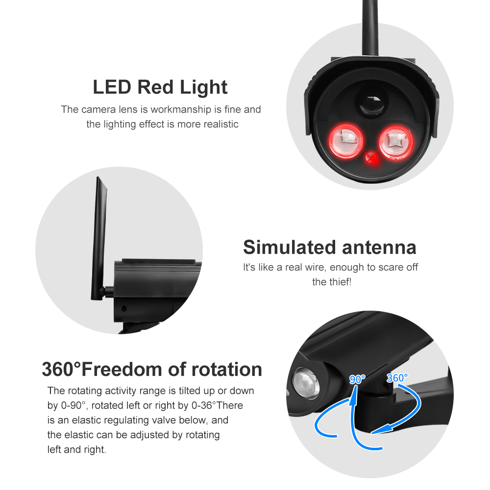 Zewnętrzna kamera symulująca e – Photography Lighting Products recenzja i cena