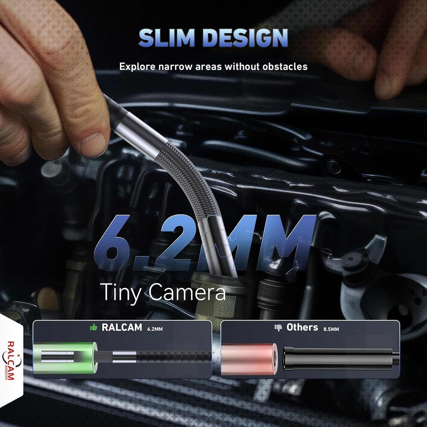 360 °   Endoskop inspekcyjny z – Photography Lighting Products recenzja i cena