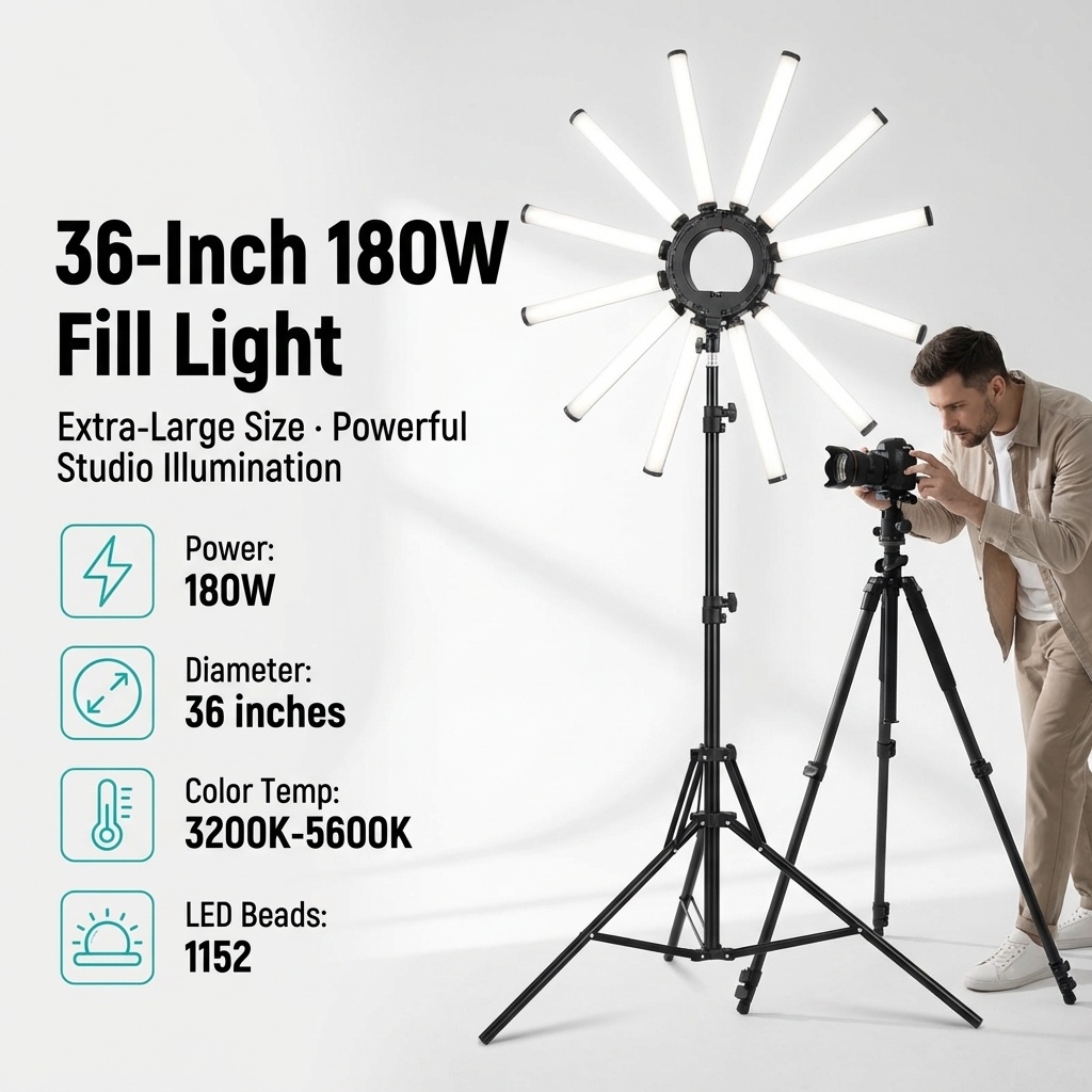 Zestaw oświetleniowy fotografi – Lighting In Photography Studio recenzja i cena