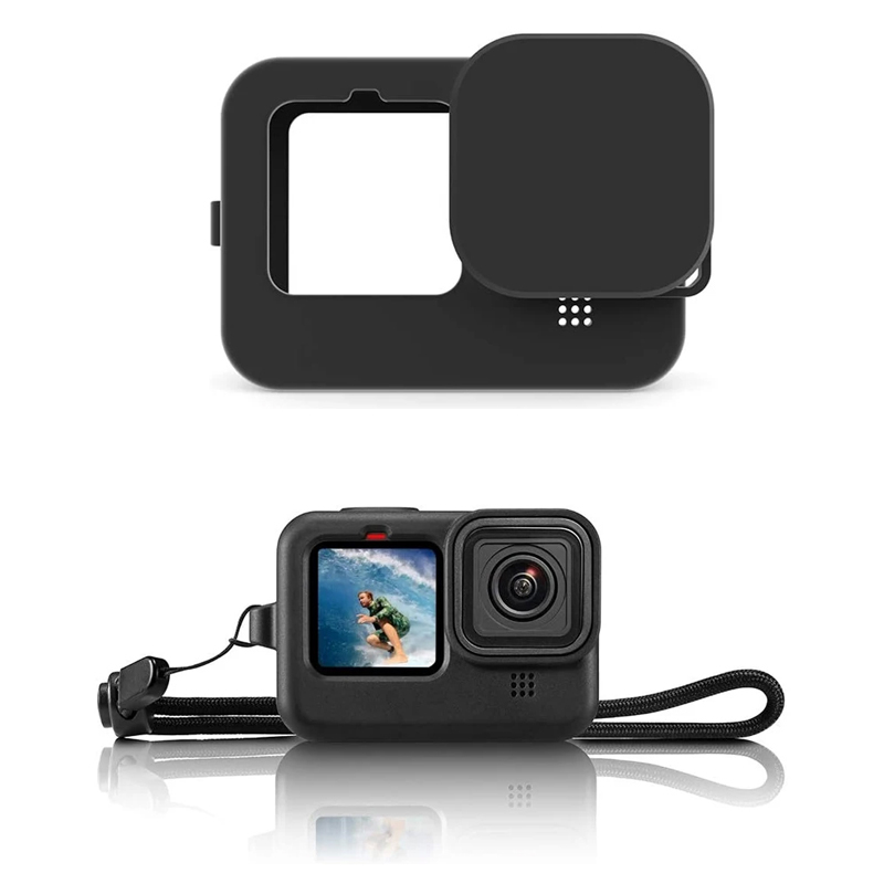 Pokrywa baterii z boku aparatu – Gopro Action Camera Hero 12 Black recenzja i cena