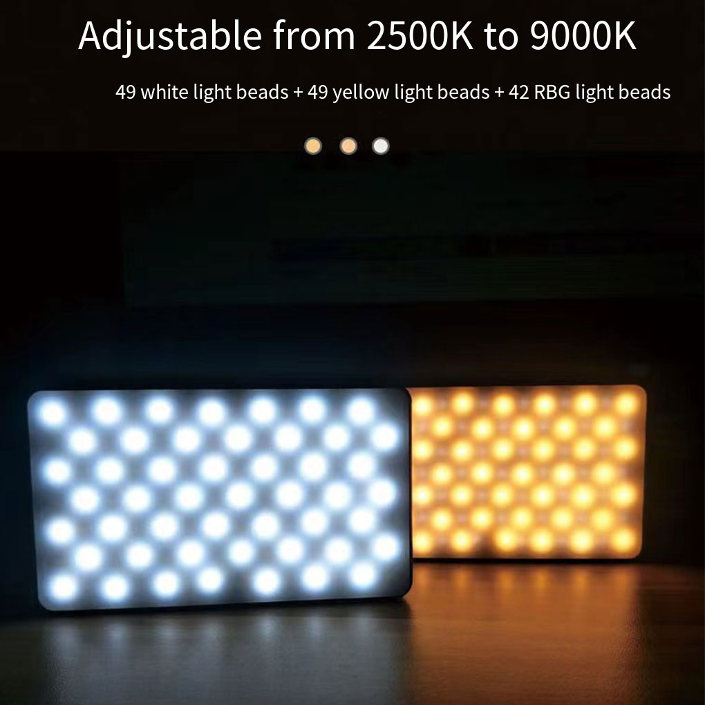 Tryby RGB Mini reflektor wypeł – Photography Lighting Spotlight recenzja i cena