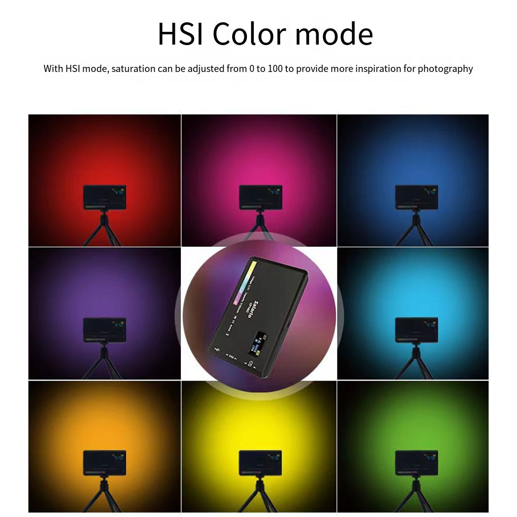 Tryby RGB Mini reflektor wypeł – Photography Lighting Spotlight recenzja i cena