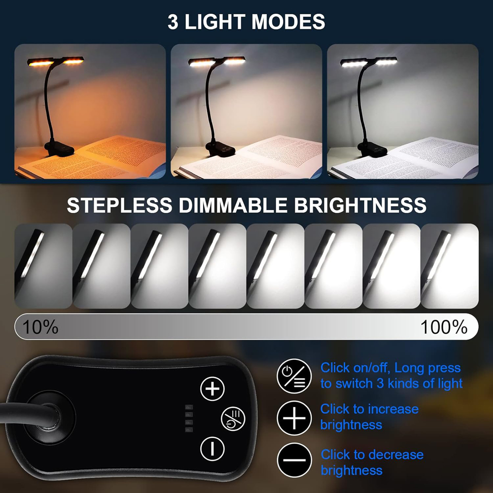 14 LED Clip on Book Light Podw – Photography Lighting Book recenzja i cena