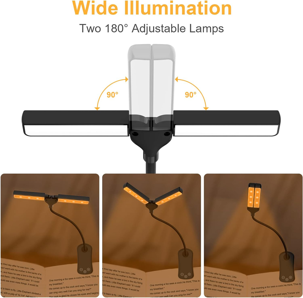 14 LED Clip on Book Light Podw – Photography Lighting Book recenzja i cena