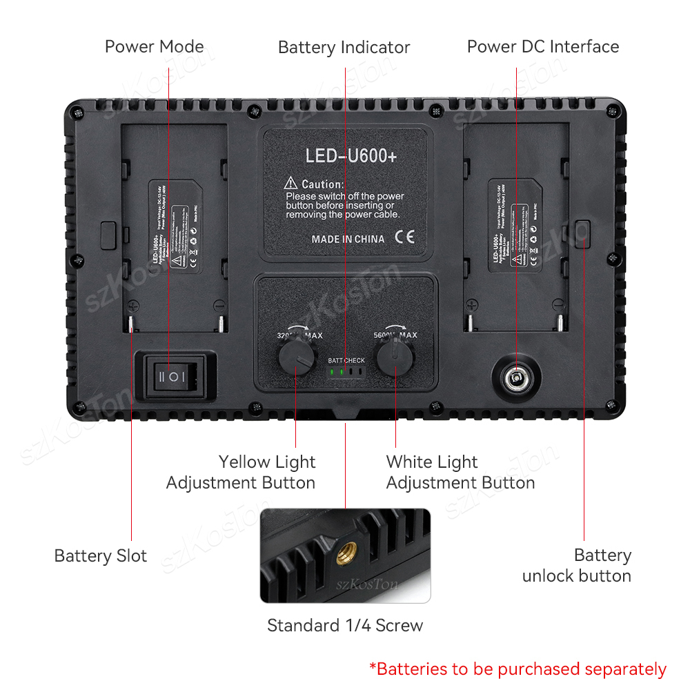 RGB Fotografia wideo LED Panel – Photography Lighting Youtube recenzja i cena