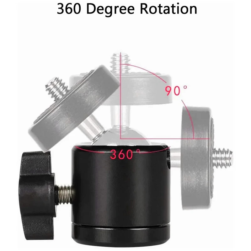 Głowica kulowa z mocowaniem na – Photography Video Lighting Kit With Adjustable Tripod Stand recenzja i cena