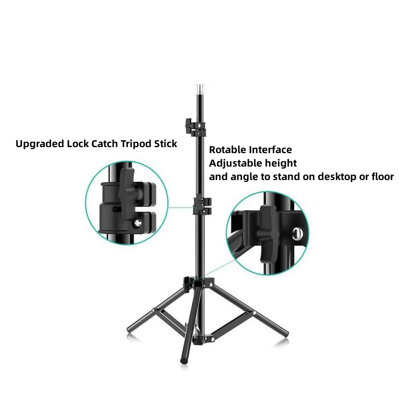 Statyw oświetleniowy RP01-B, w – Photography Video Lighting Kit With Adjustable Tripod Stand recenzja i cena