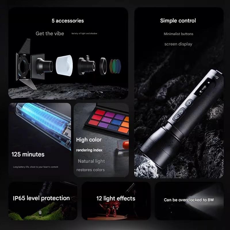 5785 SmallRig RF-05B Dwukoloro – Photography Lighting Spotlight recenzja i cena