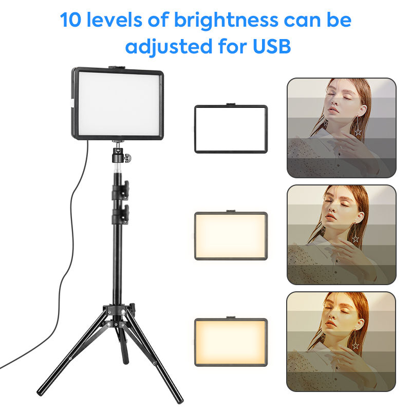 Zestaw światło LED do kamery 2 – Photography Video Lighting Kit With Adjustable Tripod Stand recenzja i cena