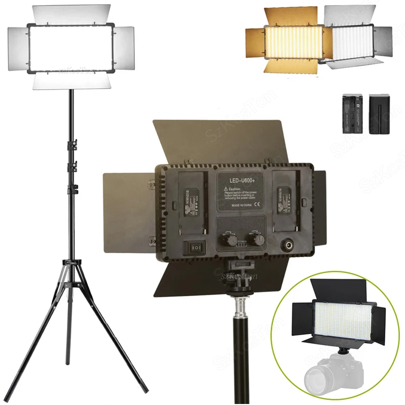 U800 U600 LED Photo Studio Vid – Photography Lighting Youtube recenzja i cena