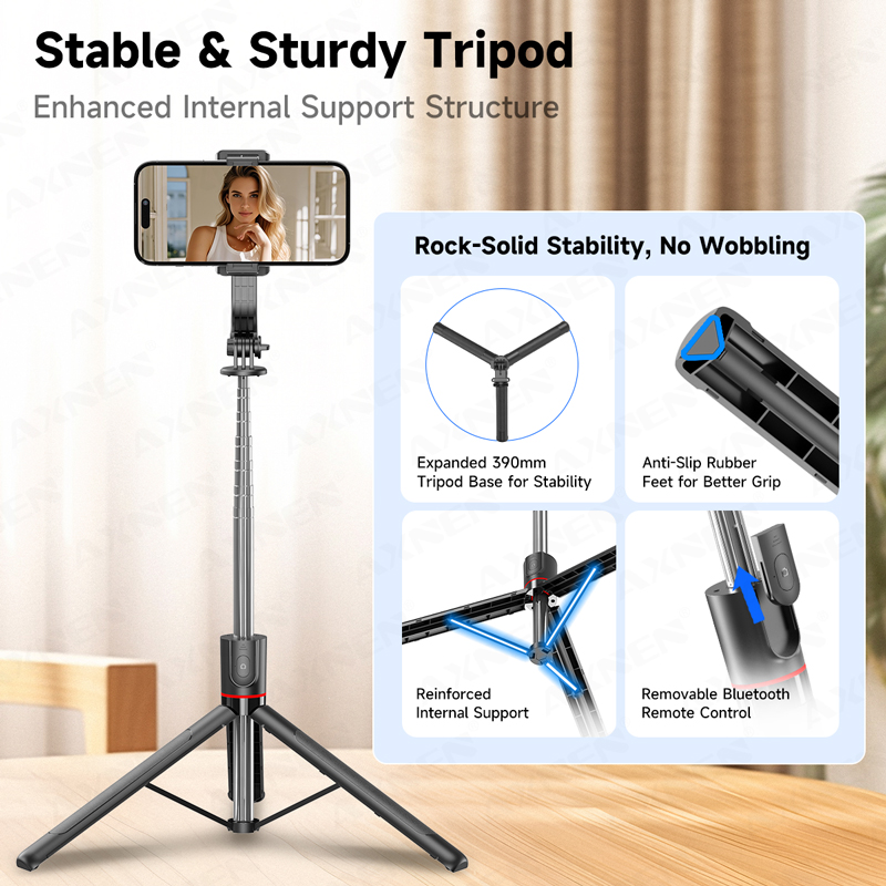 AXNEN F15 Rozkładany Statyw do – Photography Video Lighting Kit With Adjustable Tripod Stand recenzja i cena